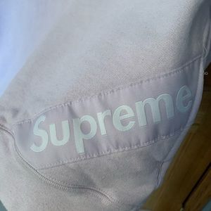 Supreme corner label hooded sweatshirt SS18